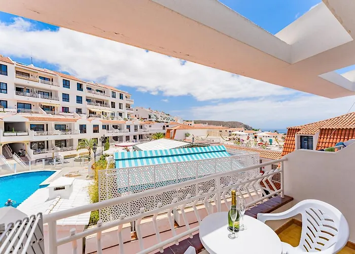 Pretty 1b In Diamantes 2, Heated Pool Los Cristianos (Tenerife)